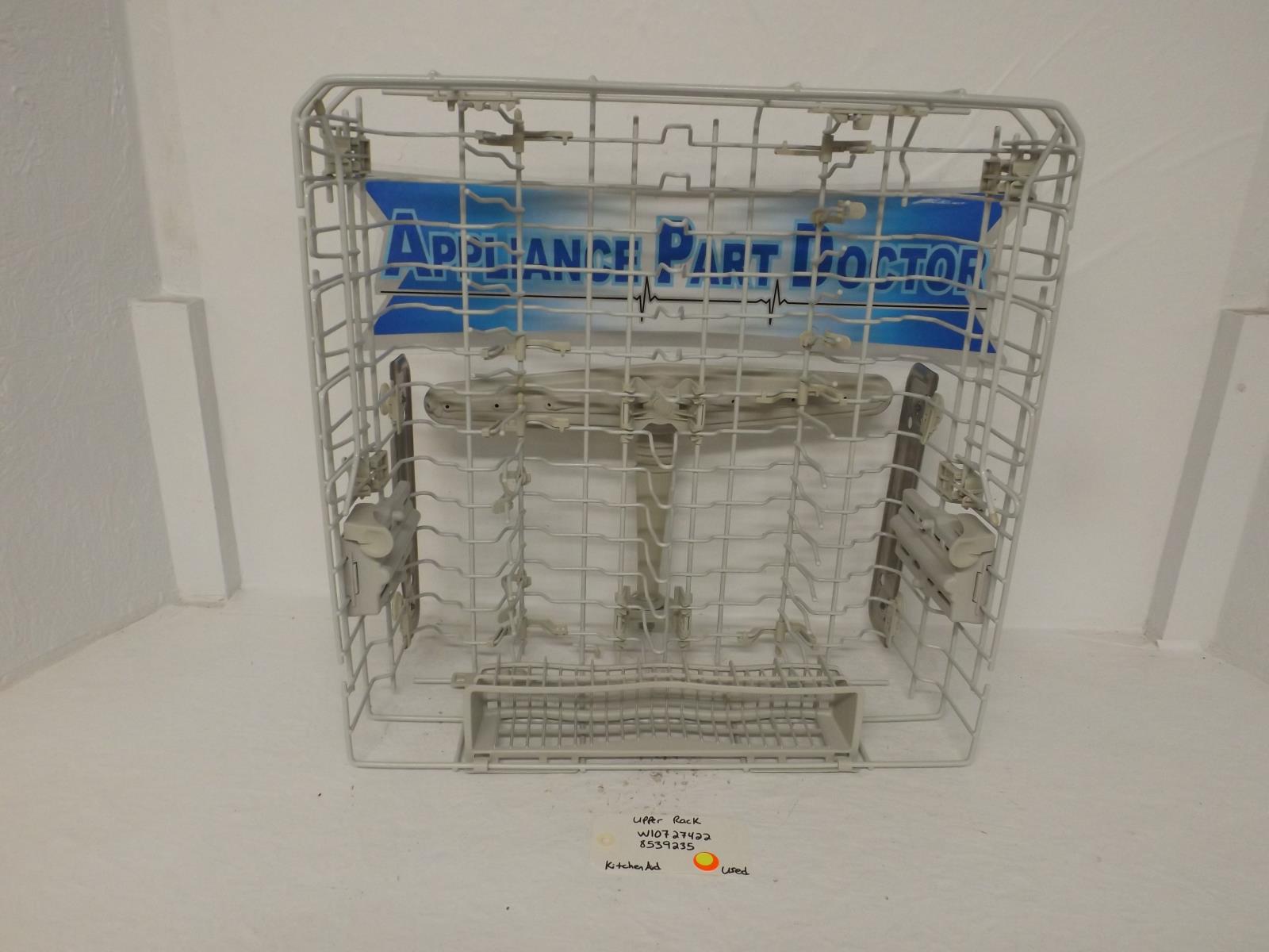 KitchenAid Dishwasher W10727422 8539235 Upper Rack Used KitchenAid Dishwasher W10727422 8539235 Upper Rack Used